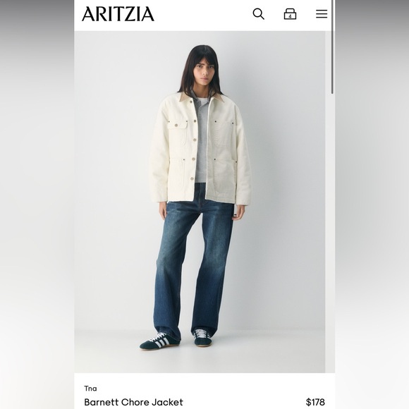 Aritzia Jackets & Blazers - Aritzia TNA Barnett Chore Jacket